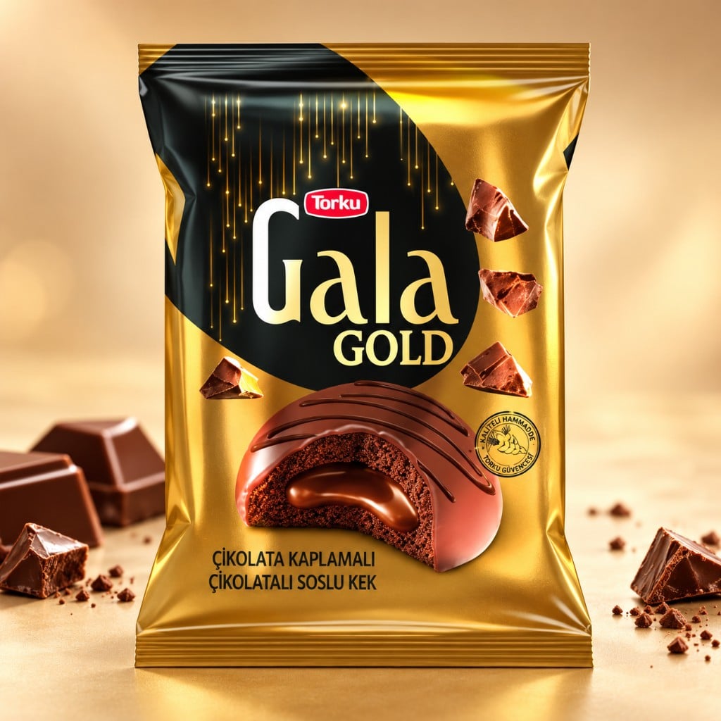 Torku Gala Gold prăjitură cu sos de ciocolată 45 g